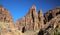 Gran Canaria, landscapes along the hiking route around the ravive Barranco Hondo, The Deep Ravine