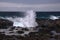 Gran Canaria, north coast, powerful ocean waves