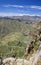 Gran Canaria, vertiginous view into Caldera de Tejeda