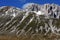 Gran Sasso mountain in the Apennines of Italy