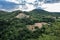 Gran Sasso National Park in Abruzzo, Italy. Land around Castelli village.