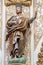 Granada - The carved statue of Saint Philip the apostle in church Nuestra Senora de las Angustias