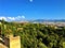 Granada view, trees, sky and the city