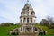 The grand approach to the Ashton Memorial, in Williamson Park, Lancaster.