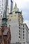 Grand Army Plaza Buildings. Hotels, apartments and offices detail. New York City. United States