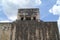 Grand Ballcourt details in Chichen Itza, Mexico