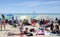 Grand Bend Ontario, Canada - July 02, 2016: Unidentified people