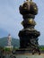 Grand Buddha Sculpture with Bathing by nine dragons in the front