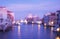 Grand canal abstract blurred panoramic background