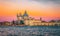 Grand Canal and Basilica Santa Maria della Salute at dawn, Venice, Italy