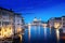 Grand Canal and Basilica Santa Maria della Salute, Venice, Italy