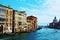 Grand Canal and blue water, Venice, Europe