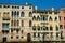 Grand Canal facades in Venice