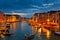 Grand Canal at night, Venice