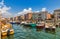 Grand Canal panoramic view Venice Italy