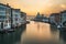 Grand Canal and Santa Maria della Salute Church from Accademia