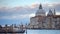 Grand Canal and Santa Maria della Salute church in Venice