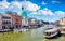 Grand Canal in Venice Italy panoramic view
