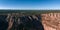 Grand Canyon aerial scene. Panorama in beautiful nature landscape scenery in Grand Canyon National Park.