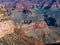 Grand Canyon aerial scene. Panorama in beautiful nature landscape scenery in Grand Canyon National Park.