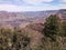 Grand Canyon Arizona view with rock layers and cliffs