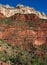 Grand Canyon hiker woman resting portrait. Hiking multiethnic girl relaxing on South Kaibab Trail, south rim of Grand