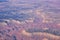 Grand Canyon National Park in Arizona, aerial view from airplane, UNESCO World Heritage Centre Geological history site. In the Uni