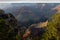 The Grand Canyon, a river valley in the Colorado Plateau, america