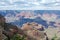 The Grand Canyon from the South Rim with the Isis Temple and Cheops Pyramid