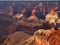 Grand Canyon Sunset Detail, Desert Landscape