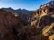 Grand Canyon Trail Switchbacks in Valley