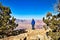 Grand Canyon view visitor