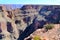 Grand Canyon West. Famous Eagle Point. Beautiful nature background.