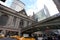 Grand Central railway station, Chrysler and Metlife buildings, USA
