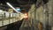 Grand Central Train Subway Platform - Time Lapse