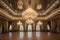 grand chandelier illuminating an elegant ballroom