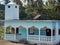 GRAND COMOROS, MORONI - JUNE 17, 2017: View to the muslim building, Bureau de Comores.