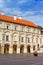 Grand courtyard and library of Vilnius University