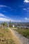 Grand cru vineyard and Chapel of Saint Christopher, Tain l'Hermitage, Rhone-Alpes, France