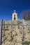 Grand cru vineyard and Chapel of Saint Christopher, Tain l'Hermitage, Rhone-Alpes, France