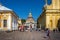 Grand Ducal Burial Vault between the Botny House and  Peter and Paul Cathedral inside the Peter and Paul Fortress in St Petersburg