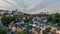 Grand Duchy of Luxembourg city skyline day to night time lapse