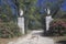 Grand entrance to a plantation