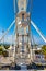 Grand Ferris Wheel Grande Roue at Esplanade du Pre des Pecheurs promenade in Vauban Port in Antibes in France