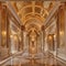 A grand foyer that welcomes guests with its majestic beauty