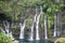 Grand Galet Falls in the island of Reunion