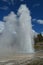 Grand geiser in Yellowstone National Park