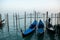 Grand Ð¡hannel with gondola and gondolier, Venice, Italy.