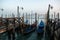 Grand Ð¡hannel with gondola and gondolier, Venice, Italy.