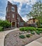 GRAND LEDGE, UNITED STATES - Jun 21, 2020: Trinity Episcopal Church in Grand Ledge